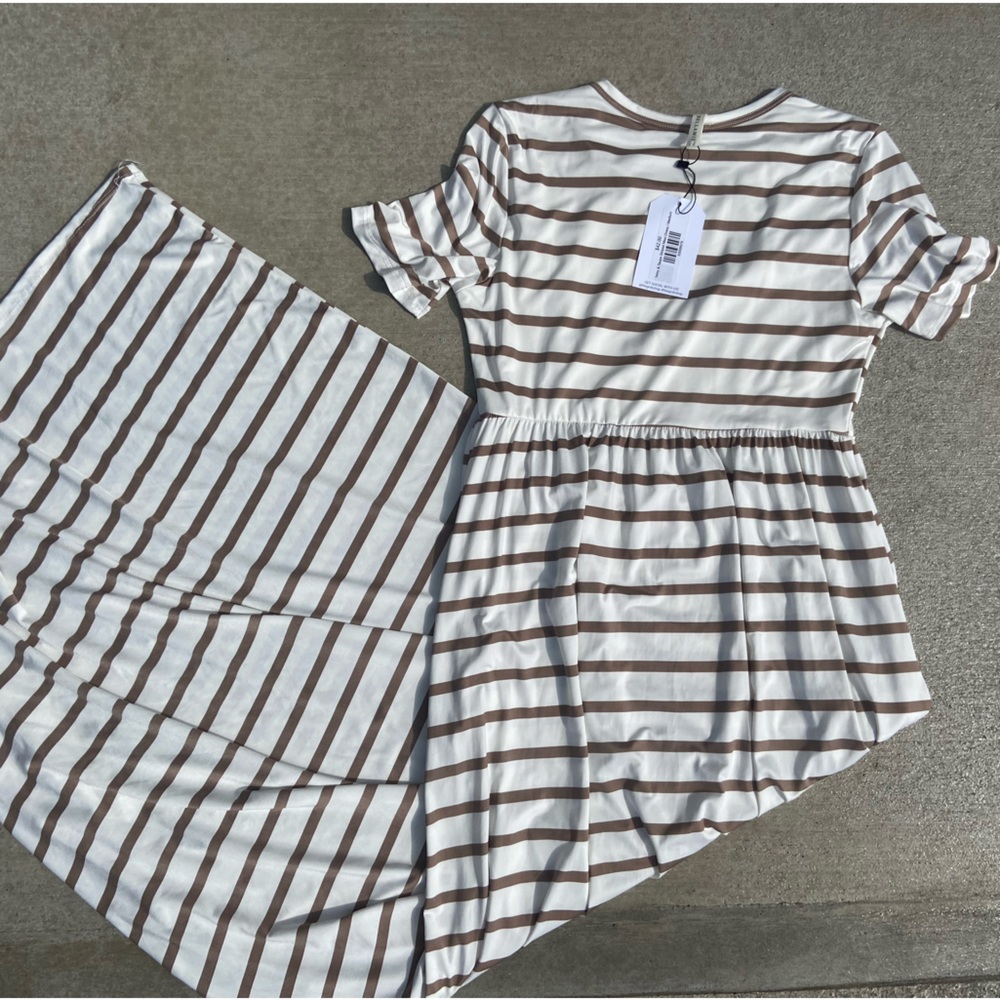 Comfy, stretchy, full length sun dress